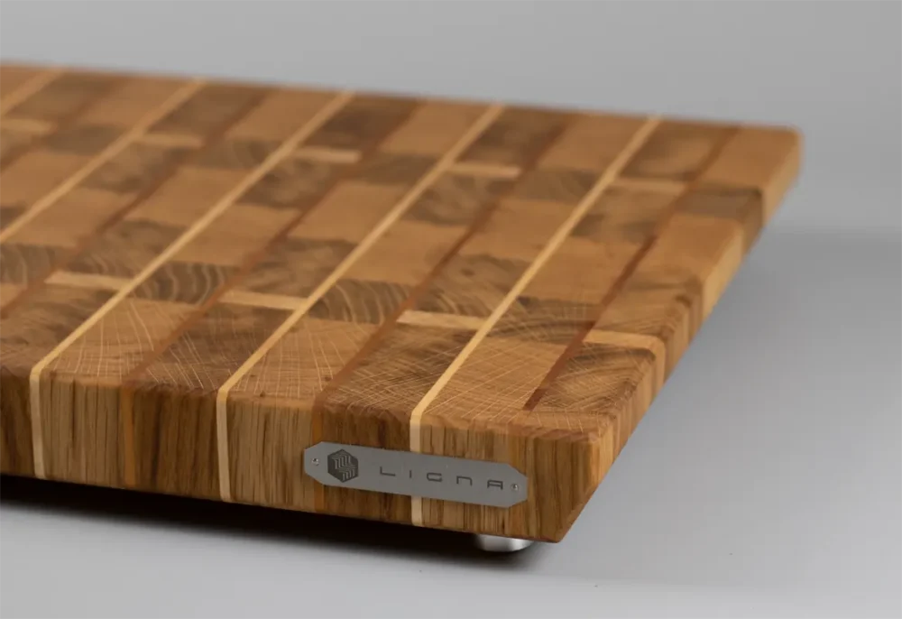 unique end grian cutting board