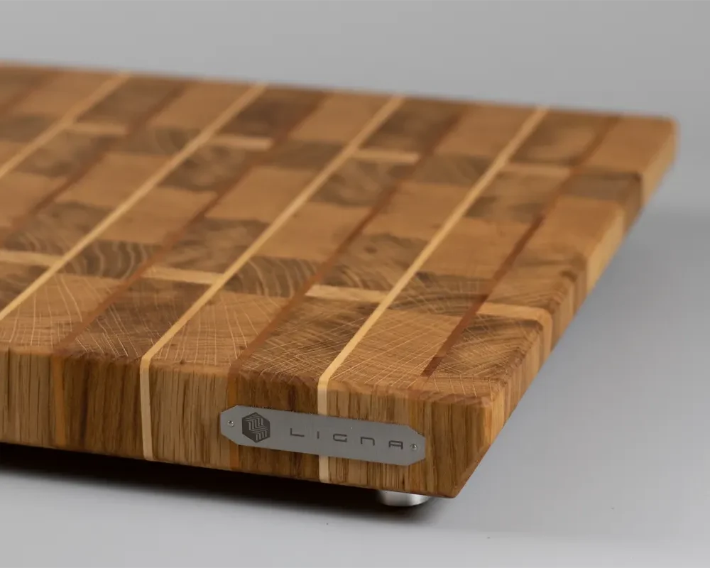 unique end grian cutting board