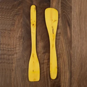 Boxwood cooking paddle set