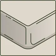 Cutting board with rounded edges